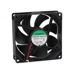 Ventilator axial DC 24V 92x92mm 87m3/h | Electronic-mag.ro | Componente Electronice