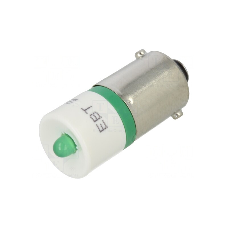 Lampă LED de control verde 24-30VDC | Electronic-mag.ro | Componente Electronice