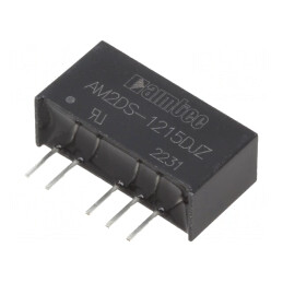 Convertor DC/DC 2W 12V la +/-15V | Electronic-mag.ro | Componente Electronice
