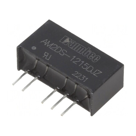 Convertor DC/DC 2W 12V la +/-15V | Electronic-mag.ro | Componente Electronice