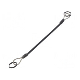 Cablu de Siguranță PVC Oțel Inoxidabil 150mm | Electronic-mag.ro | Componente Electronice