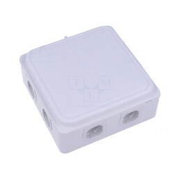 Cutie de Conexiuni IP65 110x110x49mm Gri | Electronic-mag.ro | Componente Electronice