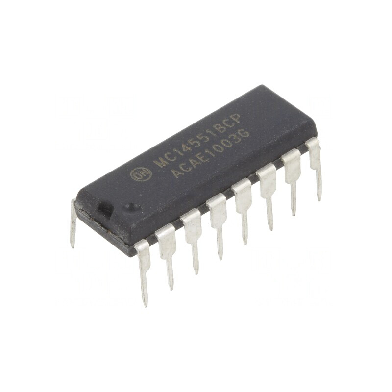 Circuit Integrat CMOS Multiplexor/Demultiplexor 4 Canale | Electronic-mag.ro | Componente Electronice