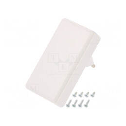 Carcasă Alimentator ABS Alb 78.5x40x21mm | Electronic-mag.ro | Componente Electronice