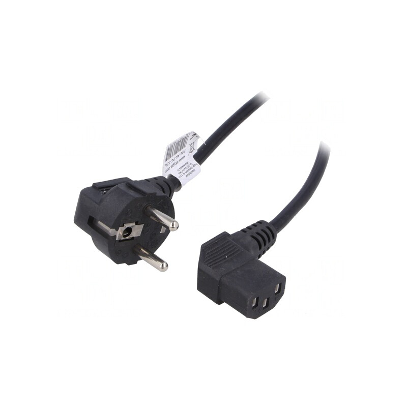 Cablu Alimentare Schuko 3m 10A 250V Negru | Electronic-mag.ro | Componente Electronice Cablu Alimentare Schuko 3m 10A 250V Negru | Electronic-mag.ro | Componente Electronice