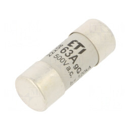 Siguranță cilindrică industrială gG 63A 690VAC | Electronic-mag.ro | Componente Electronice