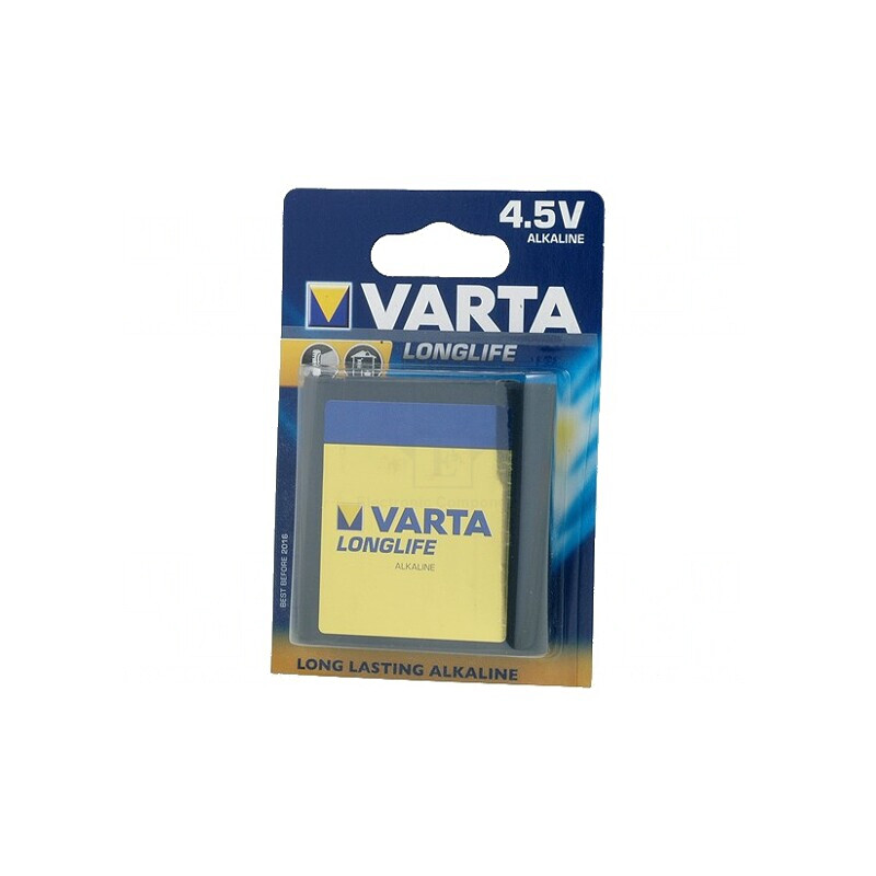Baterie Alcalină 4.5V 3LR12 Nereîncărcabilă LONGLIFE 1 Buc | Electronic-mag.ro | Componente Electronice