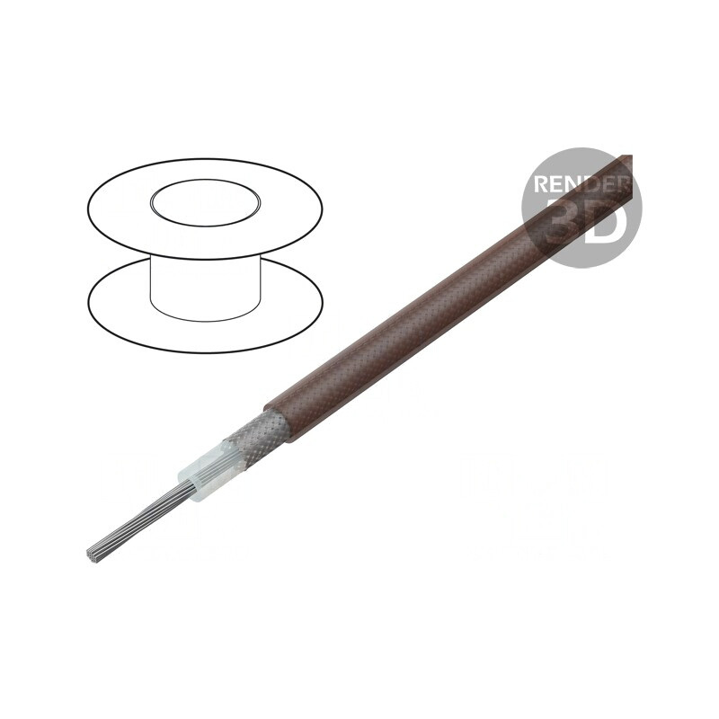 Cablu Coaxial RG179BU 2,5mm Maro/Alb | Electronic-mag.ro | Componente Electronice Cablu Coaxial RG179BU 2,5mm Maro/Alb | Electronic-mag.ro | Componente Electronice