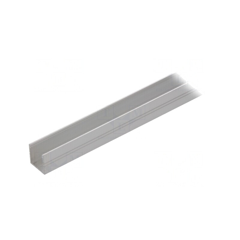 Profil Aluminiu SMART16 1m pentru Module LED Natural | Electronic-mag.ro | Componente Electronice