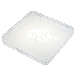 Container Individual Polistiren Policabonat 121x121x14mm | Electronic-mag.ro | Componente Electronice