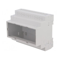 Carcasă ABS Gri pentru Șină DIN 90x104x65mm | Electronic-mag.ro | Componente Electronice