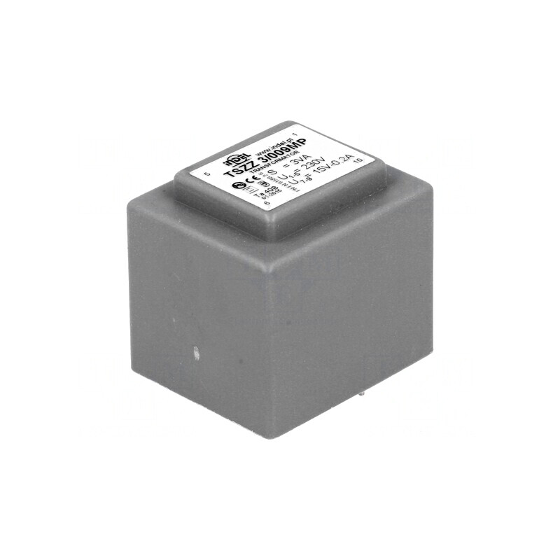Transformator Încapsulat 3VA 230V-15V pentru PCB | Electronic-mag.ro | Componente Electronice