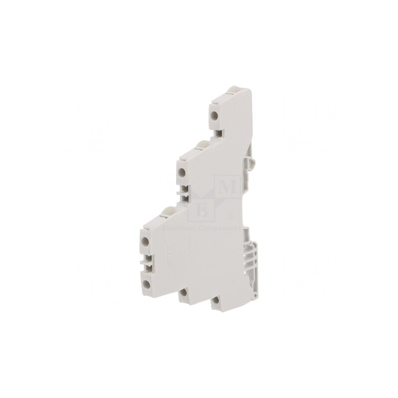 Conector Șine 0,2-4mm2 3 Piste 6 Borne Gri 6mm | Electronic-mag.ro | Componente Electronice