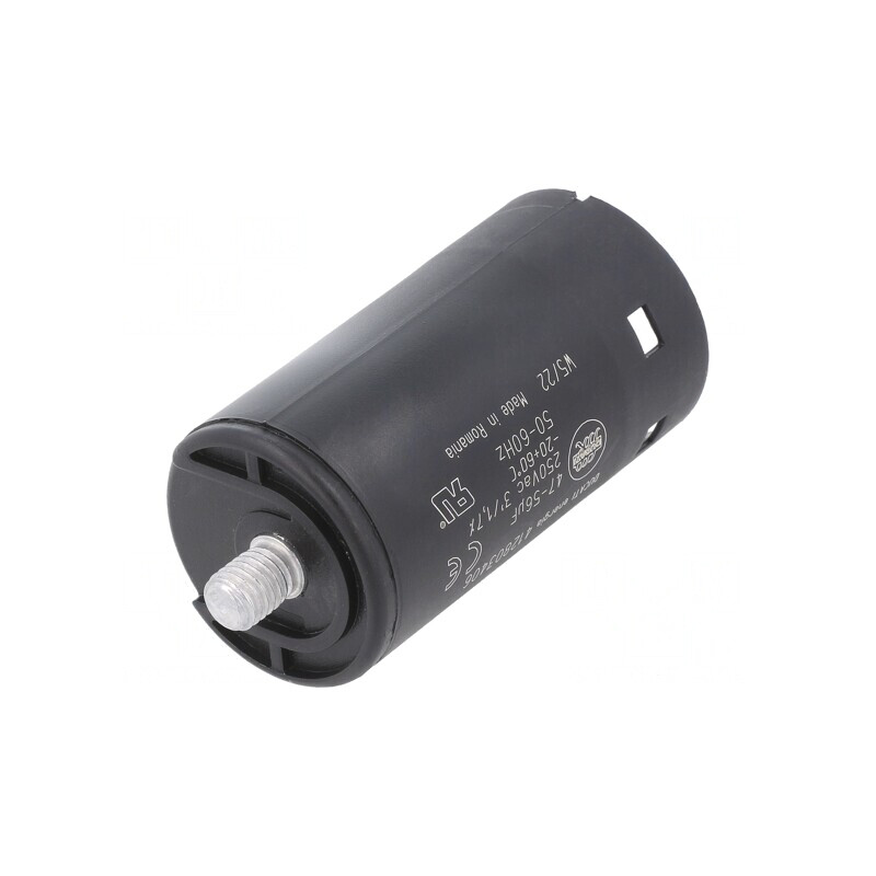 Condensator Electrolitic 50uF 36.5x68.5mm M8 | Electronic-mag.ro | Componente Electronice