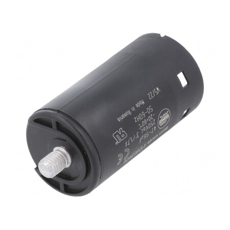 Condensator Electrolitic 50uF 36.5x68.5mm M8 | Electronic-mag.ro | Componente Electronice