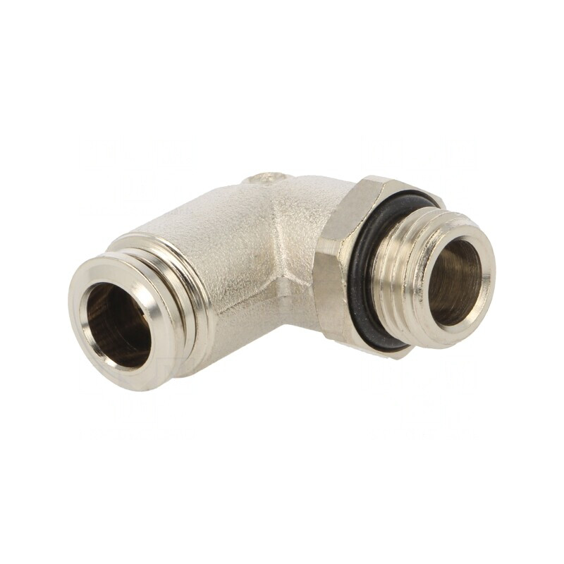 Racord Push-in Unghi Nichelat 20bar 80°C | Electronic-mag.ro | Componente Electronice