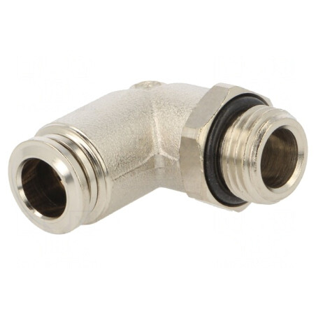 Racord Push-in Unghi Nichelat 20bar 80°C | Electronic-mag.ro | Componente Electronice