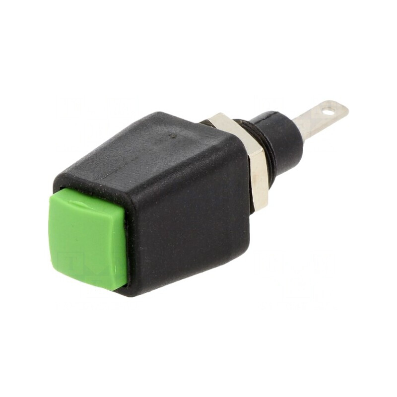 Clemă de laborator verde 16A 38,9mm | Electronic-mag.ro | Componente Electronice