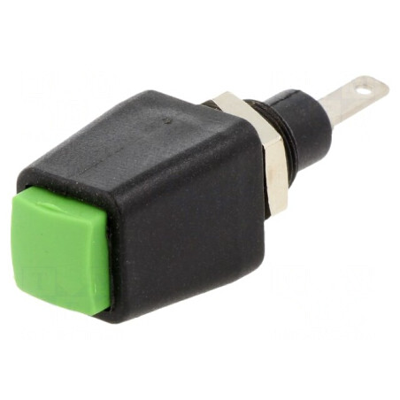 Clemă de laborator verde 16A 38,9mm | Electronic-mag.ro | Componente Electronice
