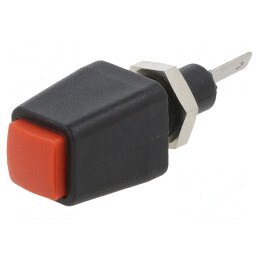 Clemă de laborator roșie 38,9mm 70VDC 16A | Electronic-mag.ro | Componente Electronice