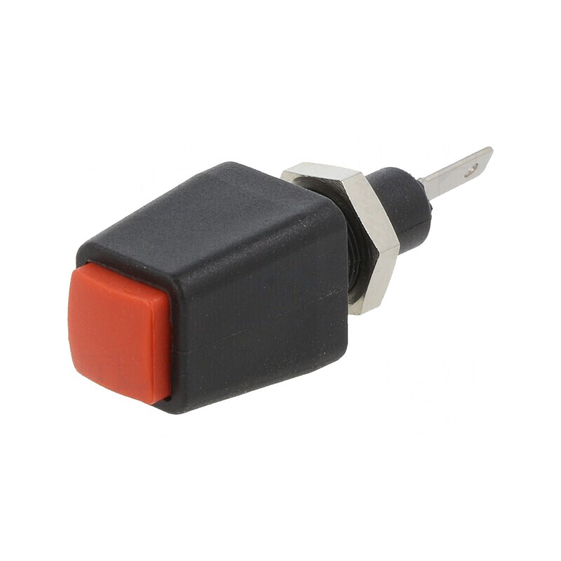 Clemă de laborator roșie 38,9mm 70VDC 16A | Electronic-mag.ro | Componente Electronice