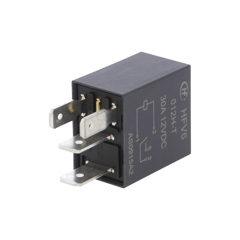 Releu Electromagnetic 12VDC 30A cu Soclu | Electronic-mag.ro | Componente Electronice