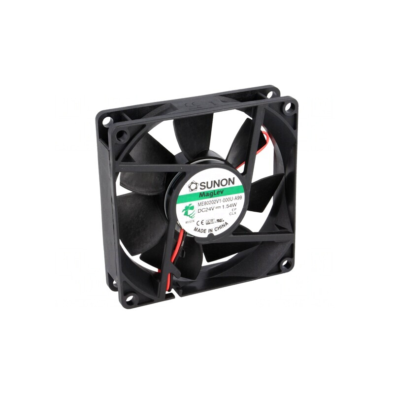 Ventilator axial DC 24V 80x80x20mm | Electronic-mag.ro | Componente Electronice
