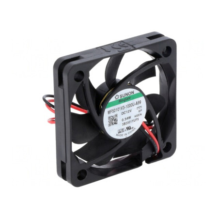 Ventilator axial 12VDC 50x50x10mm 14,26m3/h 22,4dBA | Electronic-mag.ro | Componente Electronice
