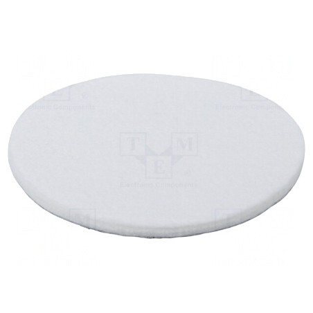 Șervețel de Lustruire din Pâslă 125mm cu Fixare Arici | Electronic-mag.ro | Componente Electronice