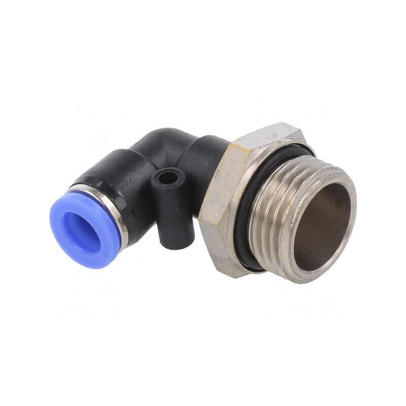 Racord push-in în unghi PBT G 1/2 0-60°C 0,95-15bar | Electronic-mag.ro | Componente Electronice