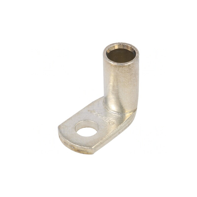 Vârf Inelar Tubular M10 70mm2 Unghi 90° Crimpat pe Cablu | Electronic-mag.ro | Componente Electronice Vârf Inelar Tubular M10 70mm2 Unghi 90° Crimpat pe Cablu | Electronic-mag.ro | Componente Electronice