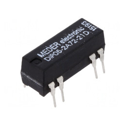 Releu Senzor Reed DPST-NO 5VDC 1A 200VDC 125mW | Electronic-mag.ro | Componente Electronice