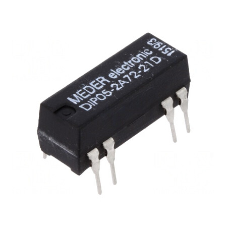 Releu Senzor Reed DPST-NO 5VDC 1A 200VDC 125mW | Electronic-mag.ro | Componente Electronice