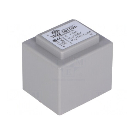 Transformator încapsulat 3VA 230V 18V pentru PCB | Electronic-mag.ro | Componente Electronice