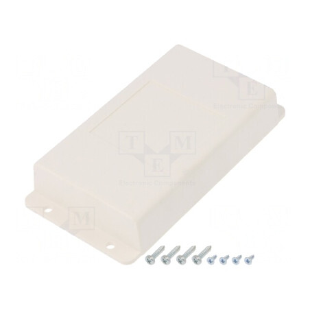 Carcasă Universală Albă 69x133x23mm ABS | Electronic-mag.ro | Componente Electronice