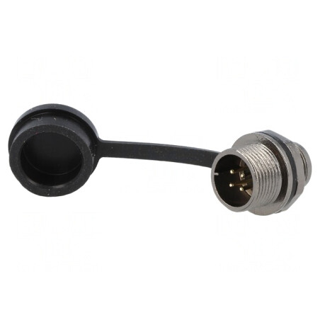 Soclu ST12 4-PIN IP67 5A 200V Lipire | Electronic-mag.ro | Componente Electronice