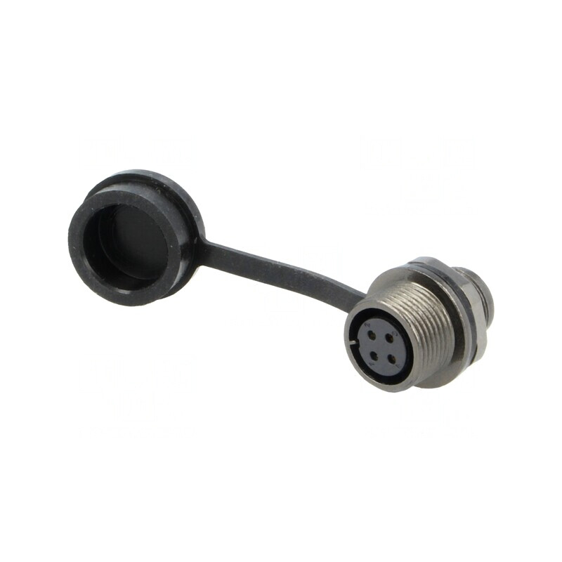 Soclu ST12 4-PIN IP67 5A 200V Lipire | Electronic-mag.ro | Componente Electronice