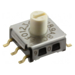 Întrerupător codificare HEX/BCD 16 Poz SMT 100MΩ | Electronic-mag.ro | Componente Electronice