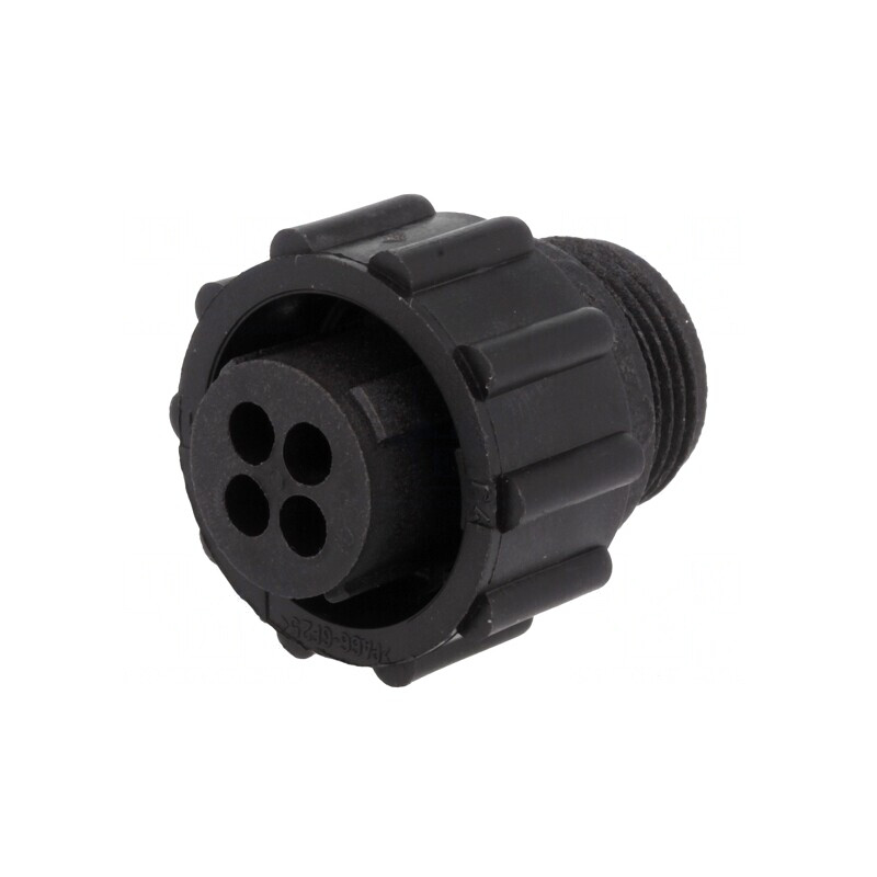 Mufă Mamă 4 PIN CPC Series 1 pe Cablu fără Contacte | Electronic-mag.ro | Componente Electronice
