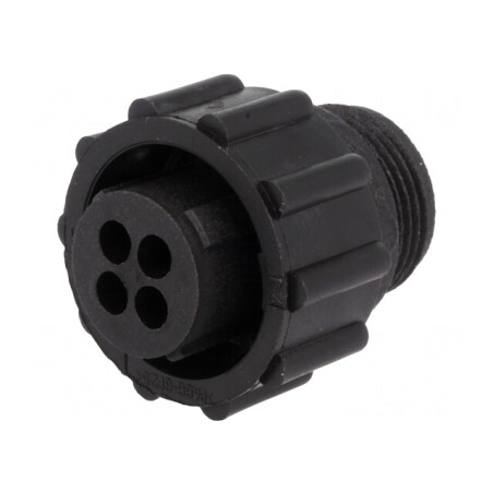 Mufă Mamă 4 PIN CPC Series 1 pe Cablu fără Contacte | Electronic-mag.ro | Componente Electronice