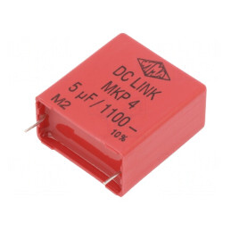 Condensator Polipropilenă 5uF 1.1kV THT | Electronic-mag.ro | Componente Electronice