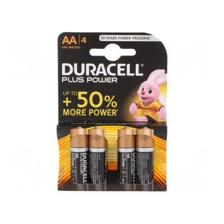 Baterii alcaline AA 1.5V 4 bucăți | Electronic-mag.ro | Componente Electronice