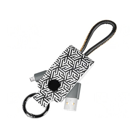 Cablu USB 2.0 A la Micro B 22cm Negru | Electronic-mag.ro | Componente Electronice