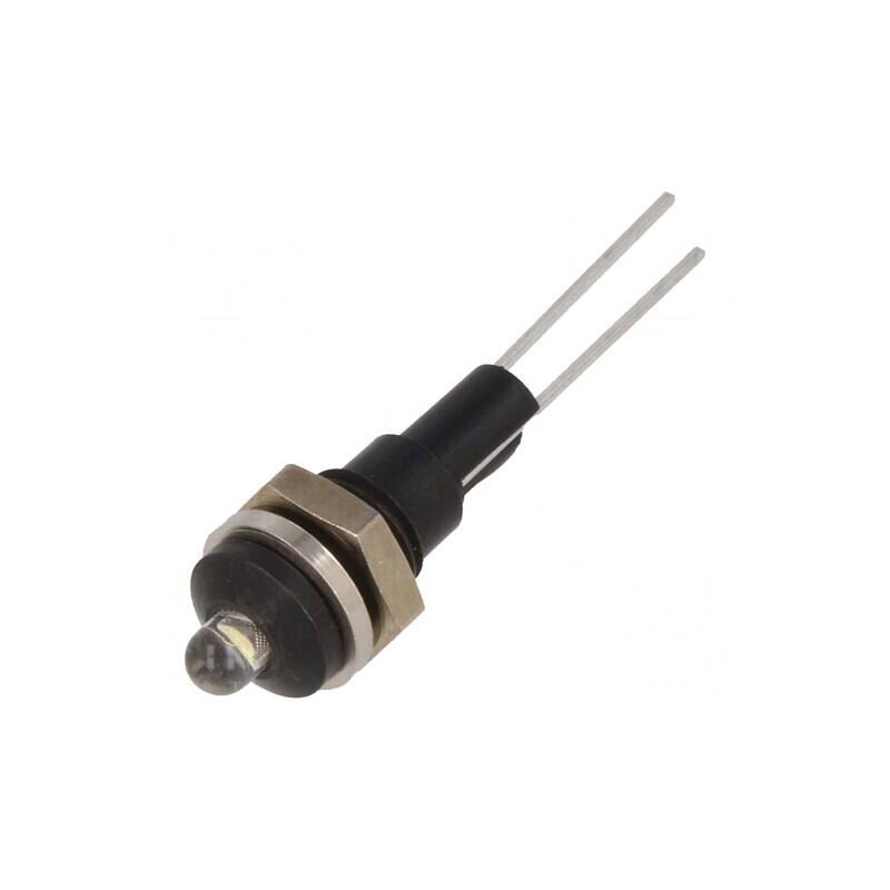 Lampă LED Albă Convexă Ø6mm pentru PCB | Electronic-mag.ro | Componente Electronice Lampă LED Albă Convexă Ø6mm pentru PCB | Electronic-mag.ro | Componente Electronice