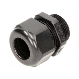 Garnitură cablu M25 IP68 termoplast neagră 13-18mm | Electronic-mag.ro | Componente Electronice