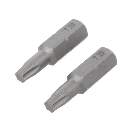Capăt de şurubelniţă Torx TX20 25mm 2buc | Electronic-mag.ro | Componente Electronice