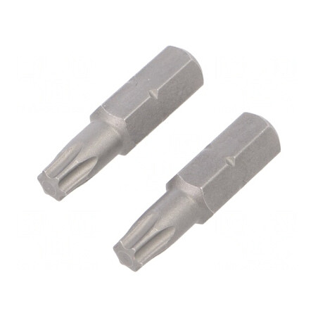 Capăt șurubelniță Torx TX25 25mm 2buc | Electronic-mag.ro | Componente Electronice