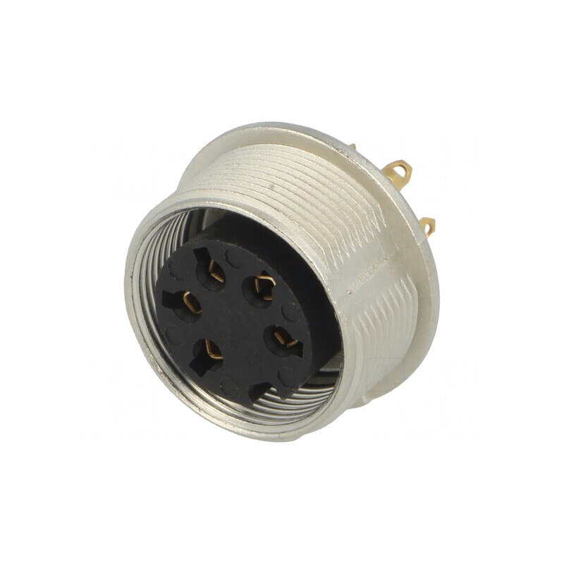 Conector M16 soclu mamă 5 pini 5A 250V IP40 0,75mm2 | Electronic-mag.ro | Componente Electronice Conector M16 soclu mamă 5 pini 5A 250V IP40 0,75mm2 | Electronic-mag.ro | Componente Electronice