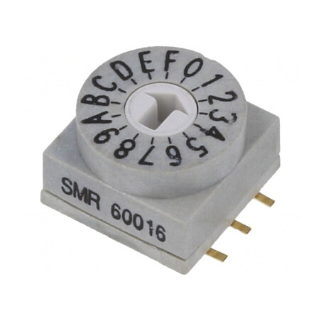 Întrerupător codificare SMD 2,54mm 80mΩ 6,87N | Electronic-mag.ro | Componente Electronice