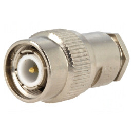 Mufă TNC Tată Drept 50Ω pentru Cablu RG58 PTFE | Electronic-mag.ro | Componente Electronice